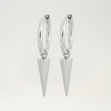 edblad-örhängen-peak-hoops-steel-stål-silver-smycke